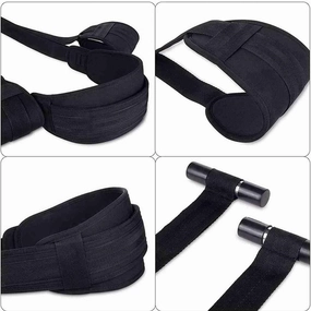 Sex Slingshot Swing for Adults Doorway Adjustable Position Support Sling Sex Frame Stand Hold 300LB Frequent Flyer Door Swing Sex Pure Romance Adult Sex Furniture for Bedroom Toys Play Sweater