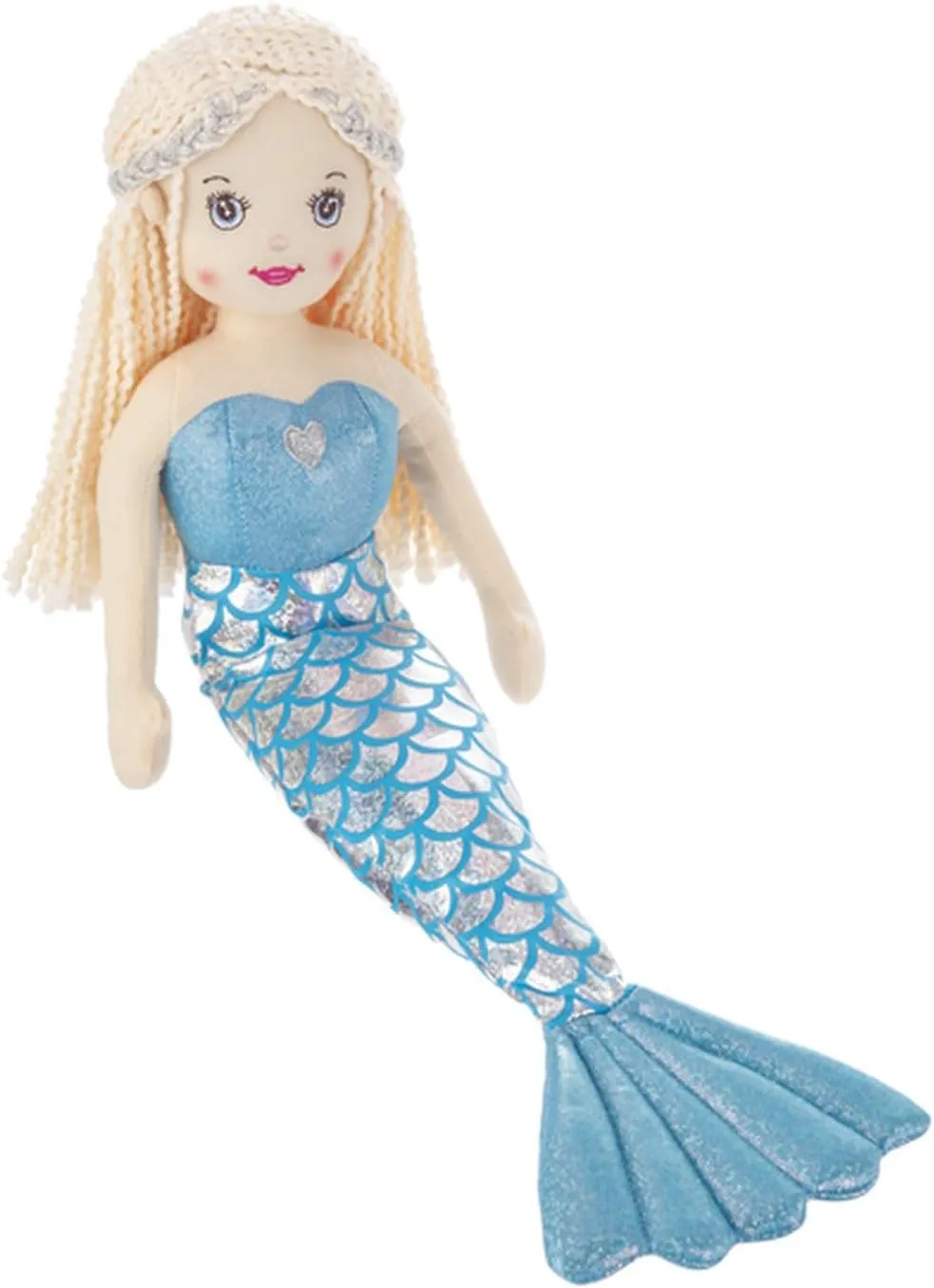 Shimmer Cove Girl 18in Plush Stuffed Mermaid Toy Doll - Shelly