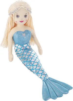 Shimmer Cove Girl 18in Plush Stuffed Mermaid Toy Doll - Shelly