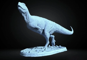 SHOWANNA Studio 1:35 Scale Ilokelesia Aguadagrandensis Statue Dinosaur Model Animal Figure GK Collector Gift for Adult