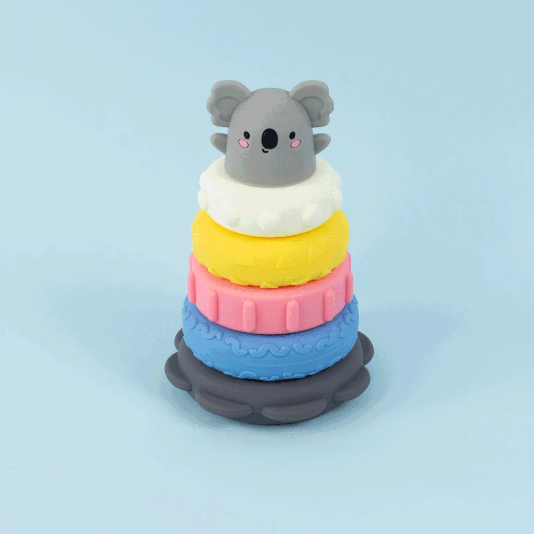 Silicone Stacker - Koala