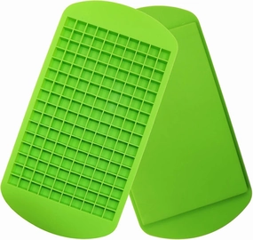 Silicone Mini Ice Cube Trays 2 Pack, 160 Small Ice Cube Molds Easy Release Crush