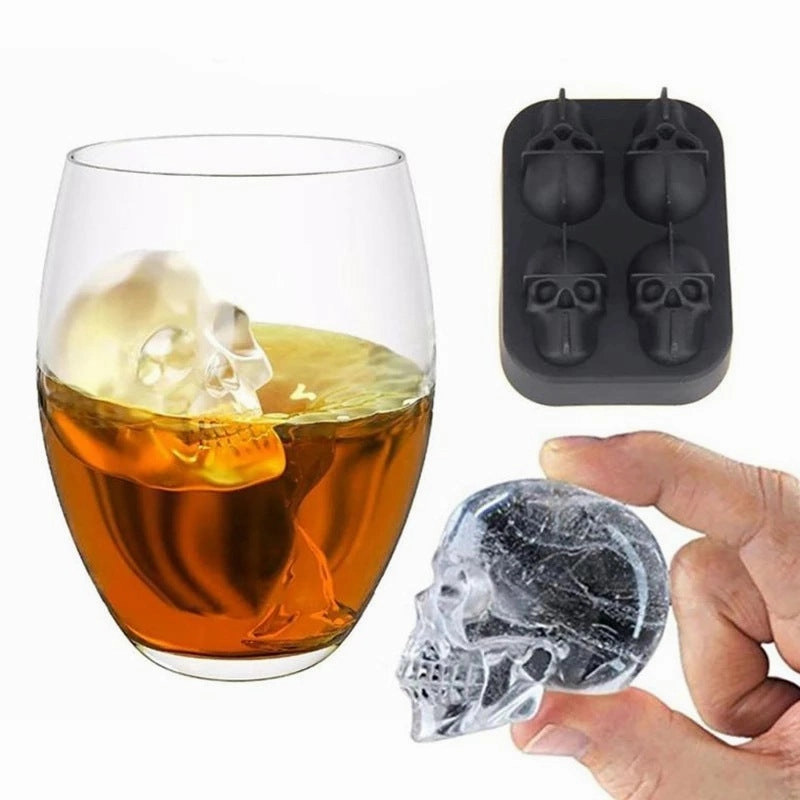 Silicone Skull Ice Cube Mold