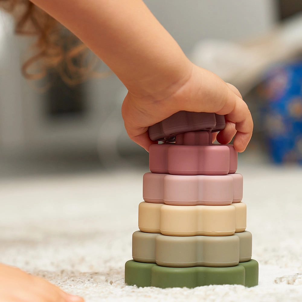 Silicone Stackable Flower