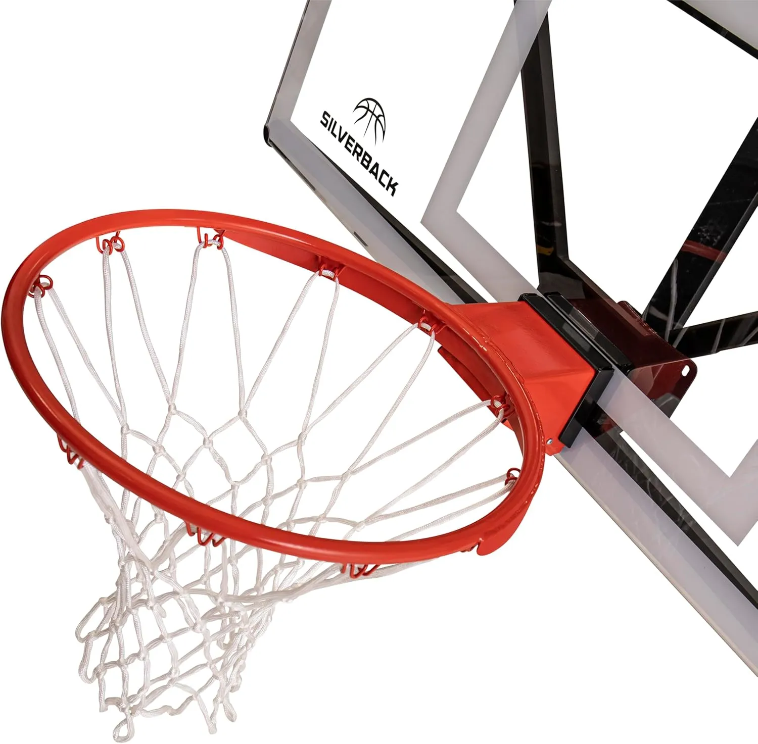 Silverback NXT 54" Wall Mounted Adjustable-Height and Fixed Basketball Hoop with QuickPlay Design