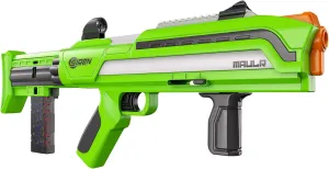 Siren Blasters Maulr Ultra Long Range Foam Dart Blaster, Pump-Action Multi-Shot, 200 Ft Range, 220 FPS, Adjustable Fire Power (Control Speed and Distance), 10-Dart Magazine, Outdoor Games, Ages 14 