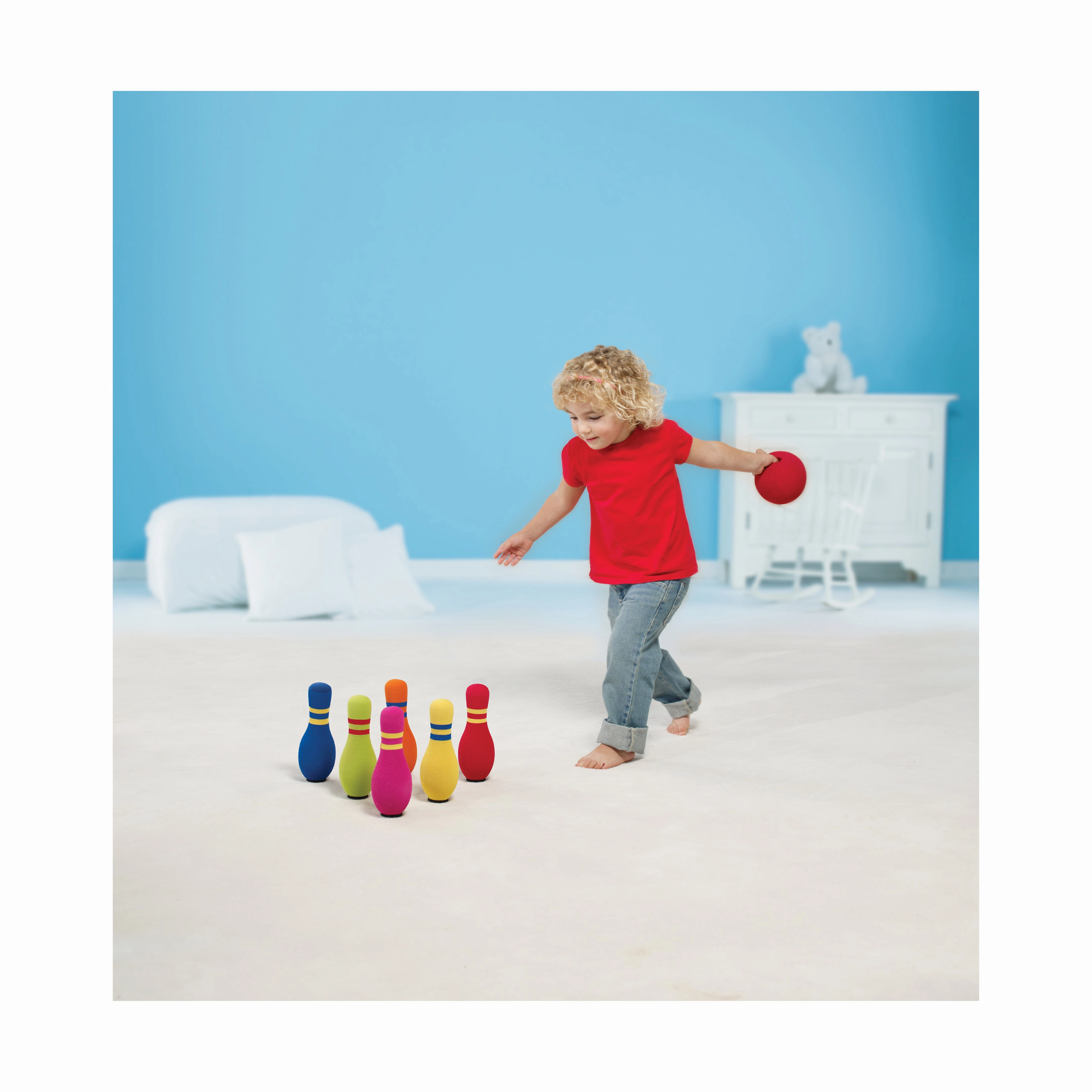 Six Pin Bowling Set