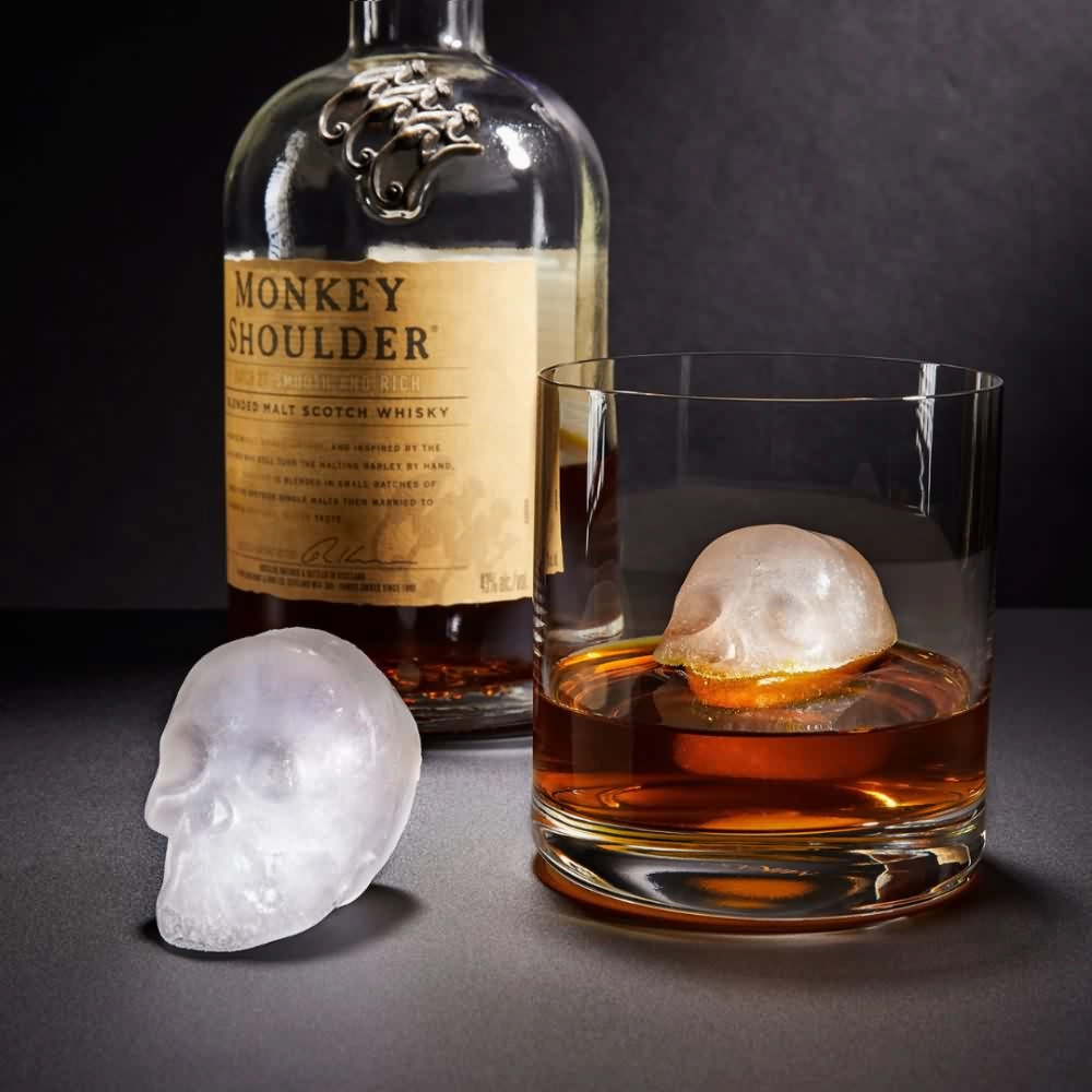 Skull Ice Cube Mold Tray
