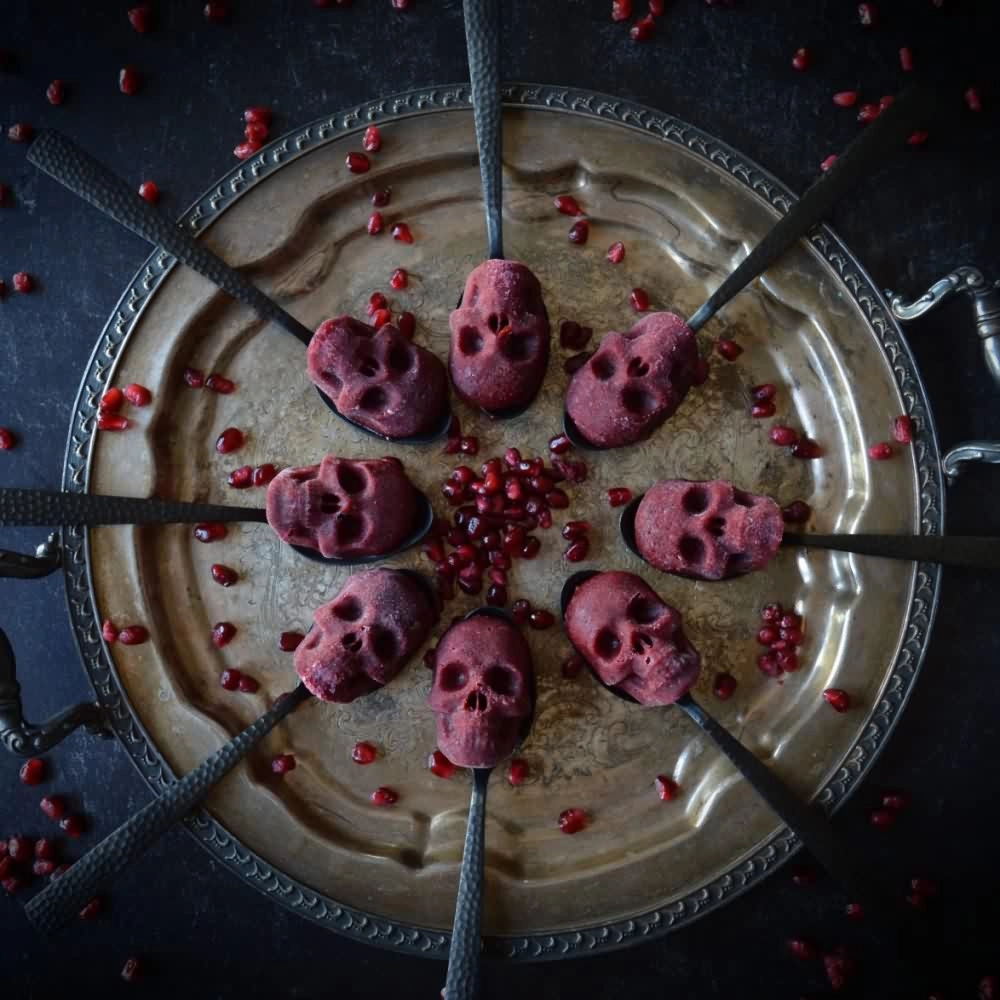 Skull Ice Cube Mold Tray