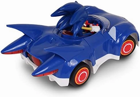 Sonic & Sega All-Stars Racing RC: Sonic - NKOK (681), 1:28 Scale 2.4GHz Remote Controlled Car, 6.5" Compact Design, Officially Licensed Sega Sonic The Hedgehog, Battery Powered, Ages 6 