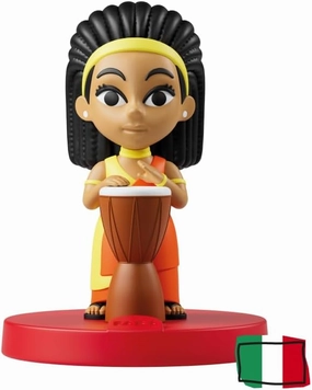 Sound Character Africa in Music - Music, Songs and Sounds - Toy, Educational Content, Italian Version, Boys and Girls of All Ages
