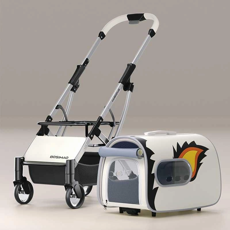 Spark Creative Cat Stroller 3 Style Carrier on Wheels