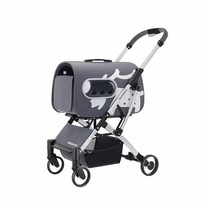 Spark Creative Cat Stroller 3 Style Carrier on Wheels
