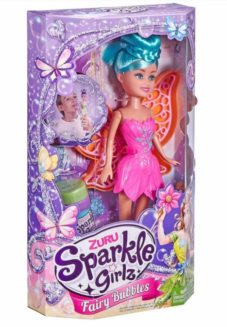 Sparkle Girlz - Fairy Bubbles Dreams Doll Playset