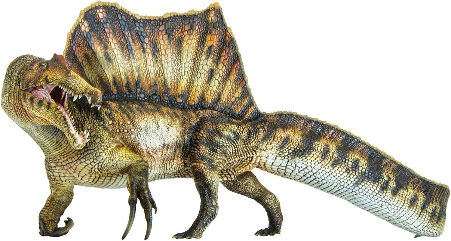 Spinosaurus Essien Spinosauridae Dinosaur Figure PVC Realistic Animal Model Wonderful Decoration Gift for Adult