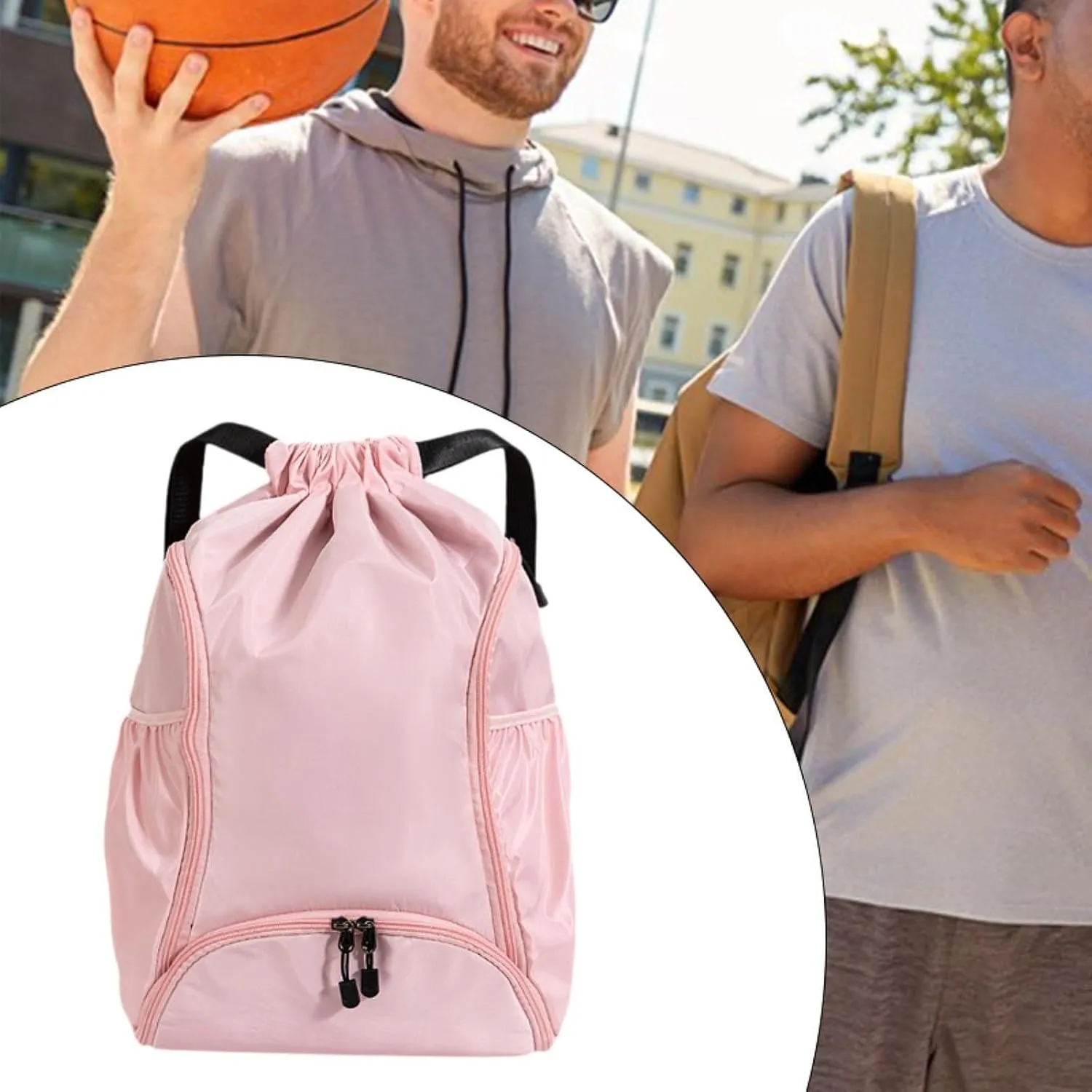 Sports Backpack for Basketball with Adjustable Carrying System
