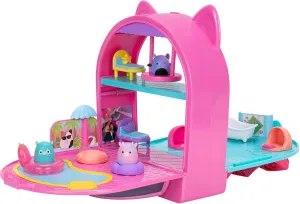 Squish-a-longs Party Pack On-The-Go Playset - Series 1 - Three 1” Mini-Squish with 9 Furnishings - Collect, Trade, & Play