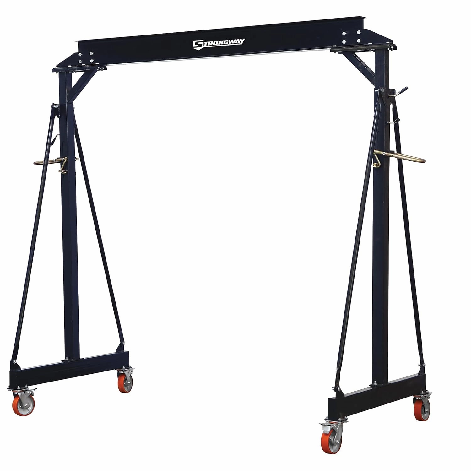 Strongway Adjustable Gantry Crane, 2000-Lb. Capacity, 7.87–11.9ft. Lift