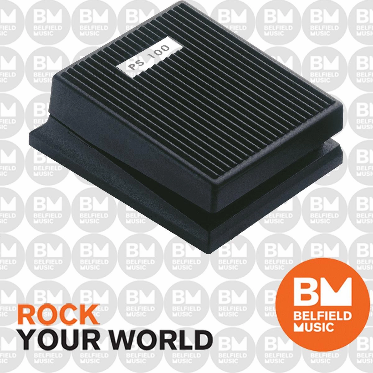 Studiologic Pad Style Sustain Pedal Open