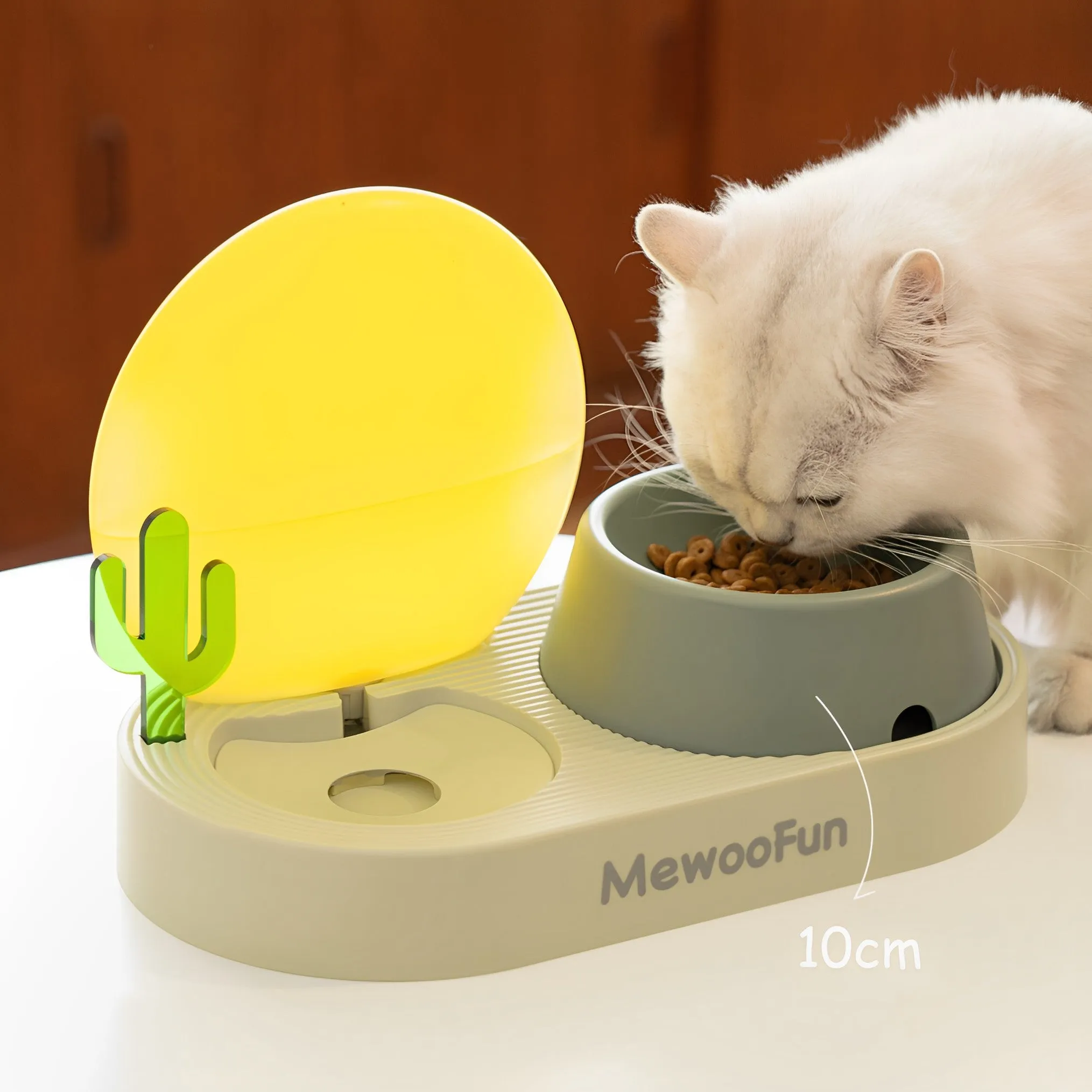 Sunset Cactus Creative Pet Food Bowl