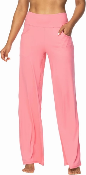 Sunzel Wide Leg Pants Women High Waist Yoga Pants with Pockets Stretch Loose Comfy Casual Lounge Sweatpants