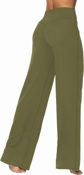 Sunzel Wide Leg Pants Women High Waist Yoga Pants with Pockets Stretch Loose Comfy Casual Lounge Sweatpants