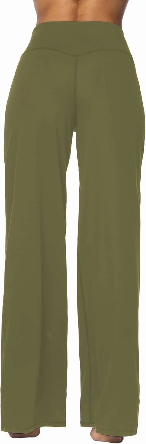 Sunzel Wide Leg Pants Women High Waist Yoga Pants with Pockets Stretch Loose Comfy Casual Lounge Sweatpants