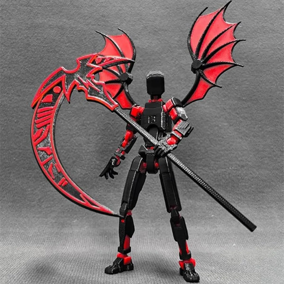 T13 Action Figure Set - Assembly Completed,Dummy Titan 13 3D Printed Toy Multi-Jointed Gifts,Robot 13 Action Figures for Collectors Desktop Decorations (7pcs*B)