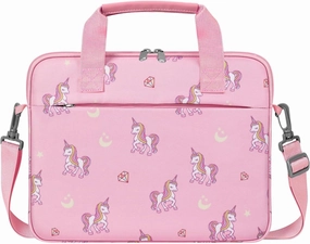 Tablet Bag for Kids, 12.5 Inch Portable Kids Tablet Sleeve Carrying Case with Handle & Shoulder Strap, Fits All-new Fire HD 10 Kids/Fire HD 10 Kids Pro 13th/11th Gen 2023/2021, Starry Unicorn