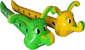 Team Building Games Outdoor Carnival Inflatable Toys, School Club Enterprise Group Collaboration Game Equipment, with Inflation Pump, 2 Pcs(10 seats/L-5M)