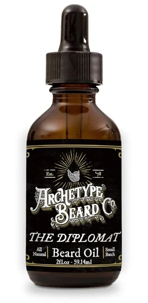 The Diplomat - Premium Beard Oil (2 oz)