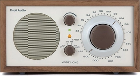 Tivoli Audio model One Am/ fm Table Radio, Classic/ Walnut, 2.4 Lb