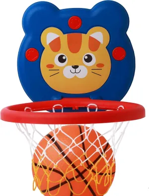 Toddler Basketball Hoop Indoor for Kids, SuyuanArt Portable Wall Mount Baby Basketball Hoop Goal Set,Boys Girls Toys for Ages 2-4 3-5, Christmas Birthday Gift for Toddler Age 18 Moths and Up