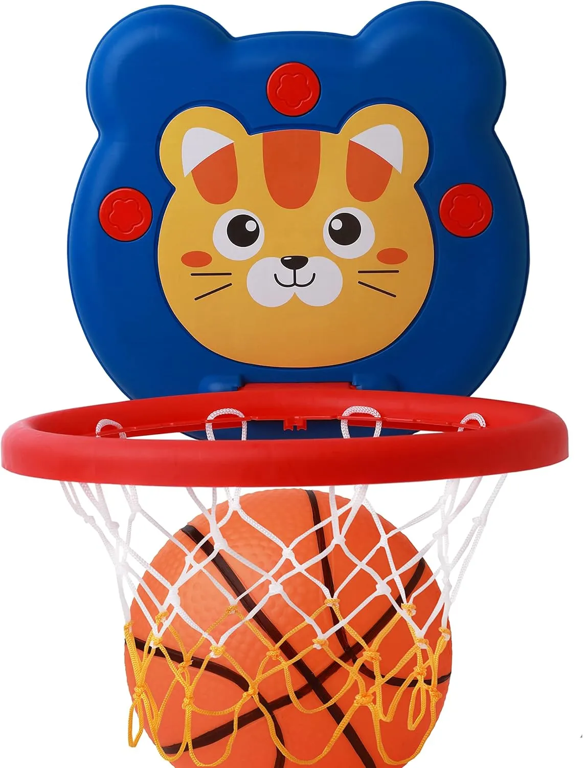 Toddler Basketball Hoop Indoor for Kids, SuyuanArt Portable Wall Mount Baby Basketball Hoop Goal Set,Boys Girls Toys for Ages 2-4 3-5, Christmas Birthday Gift for Toddler Age 18 Moths and Up