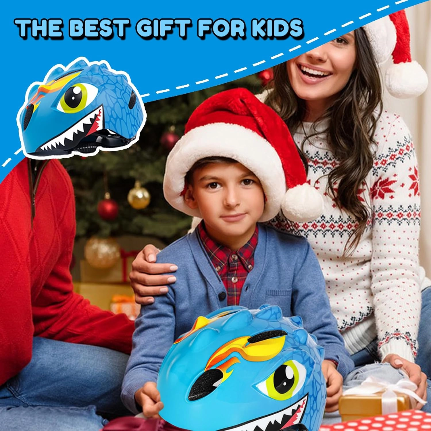 Toddler Helmet Kids Bike Helmet for Boys Girls 3 4 5 6Years Old with Dinosaur 3D Lightweight Safety Certified,Toddler Bike Cycling Skating Skateboard Scooter Helmet