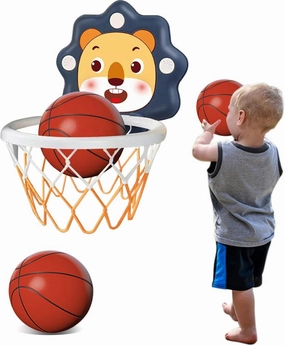 Toddlers Basketball Hoop Indoor, Adjustable Height Indoor Mini Basketball Hoop for Toddlers Kids Boys Bedroom Toddler Kids Toys Toys for 3   Year Old