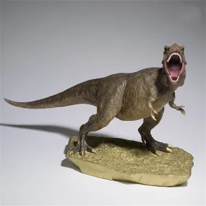 TONGSHIFU 1:18 Scale Tyrannosaurus Model Brass Dinosaur Statue Collector GK Decor Gift for Adult