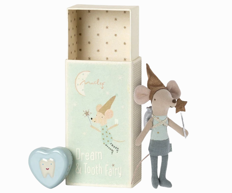 TOOTH FAIRY MOUSE BLUE