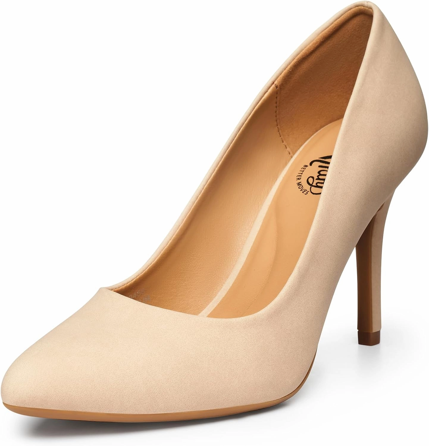 Trary Women’s Slingback Pumps, Black Heels Gold Heels Nude Pink Red Heels, Pointed Toe High Heels for Women Sexy Stiletto Heels Buckle Ankle Strap Closed Toe Pumps Office Party Prom Dress Shoes
