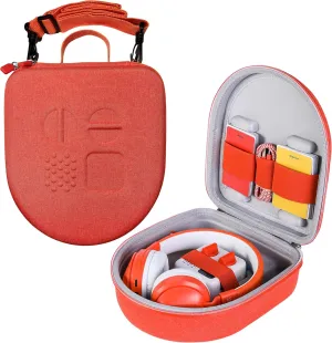 Travel Case Compatible with Yoto Mini Player & Accessories,Hard Protective Storage Carrying Shell with Adjustable Shoulder Strap, Holds Kids Speaker,Headphones & Up To 60 Audiobook Cards