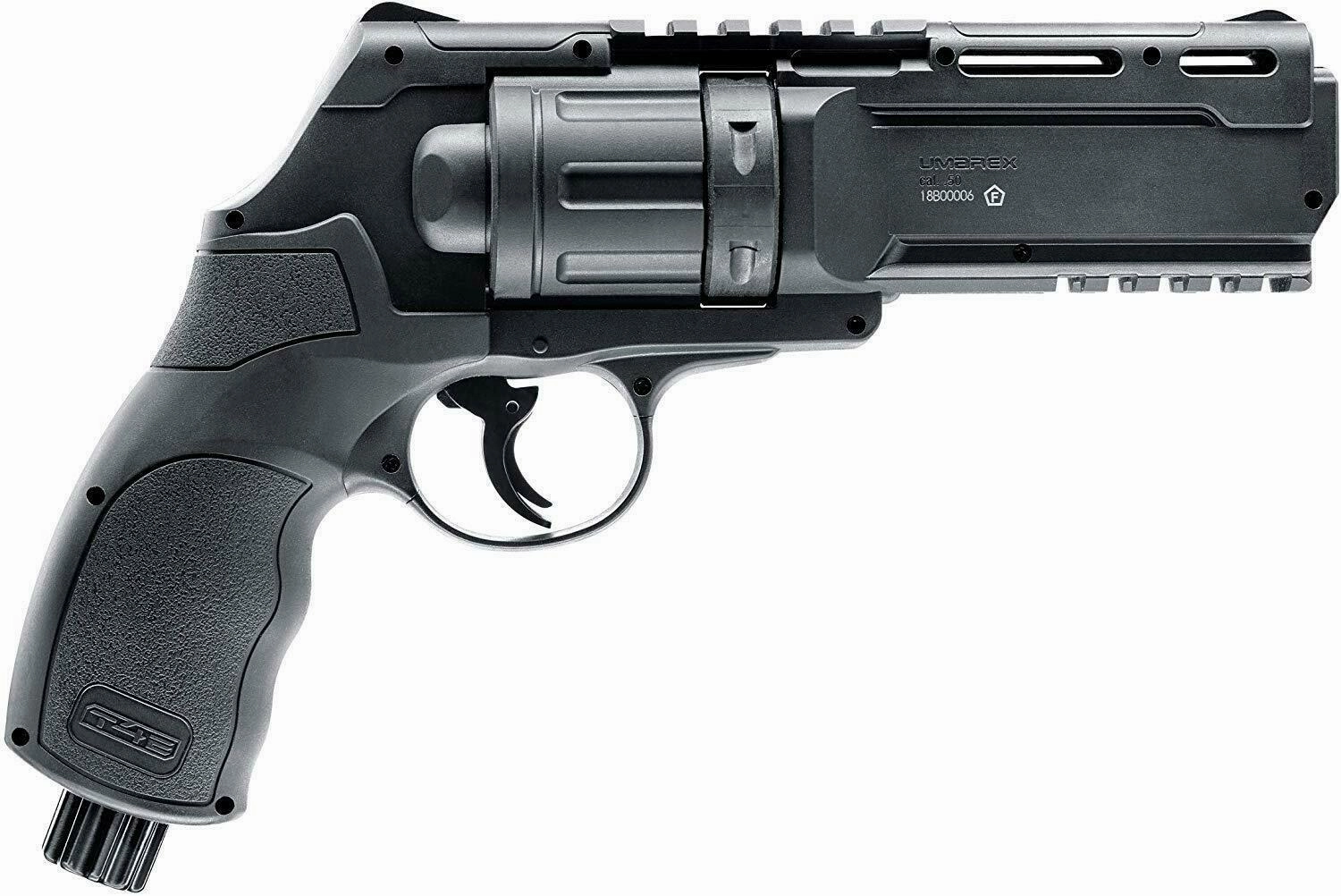Umarex T4E TR50 .50 Caliber Black CO2 Training Paintball Pistol Revolver Marker