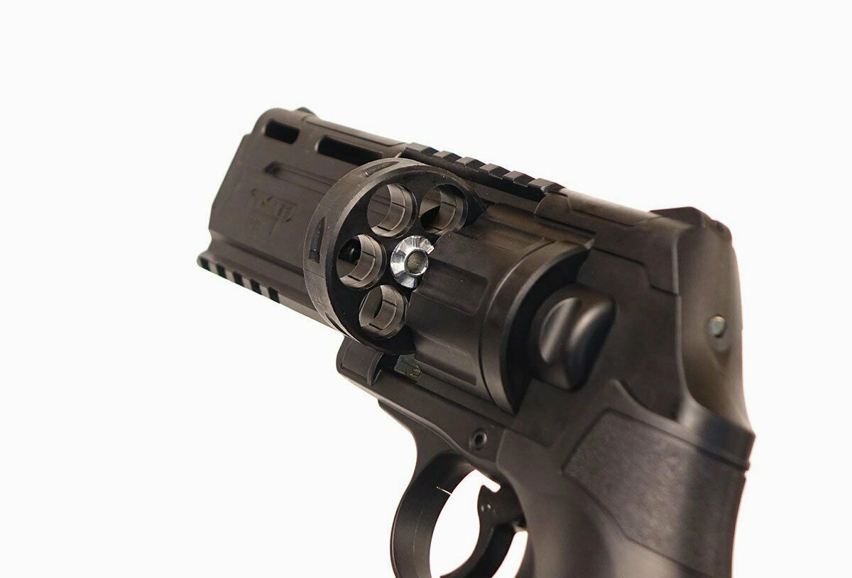 Umarex T4E TR50 .50 Caliber Black CO2 Training Paintball Pistol Revolver Marker