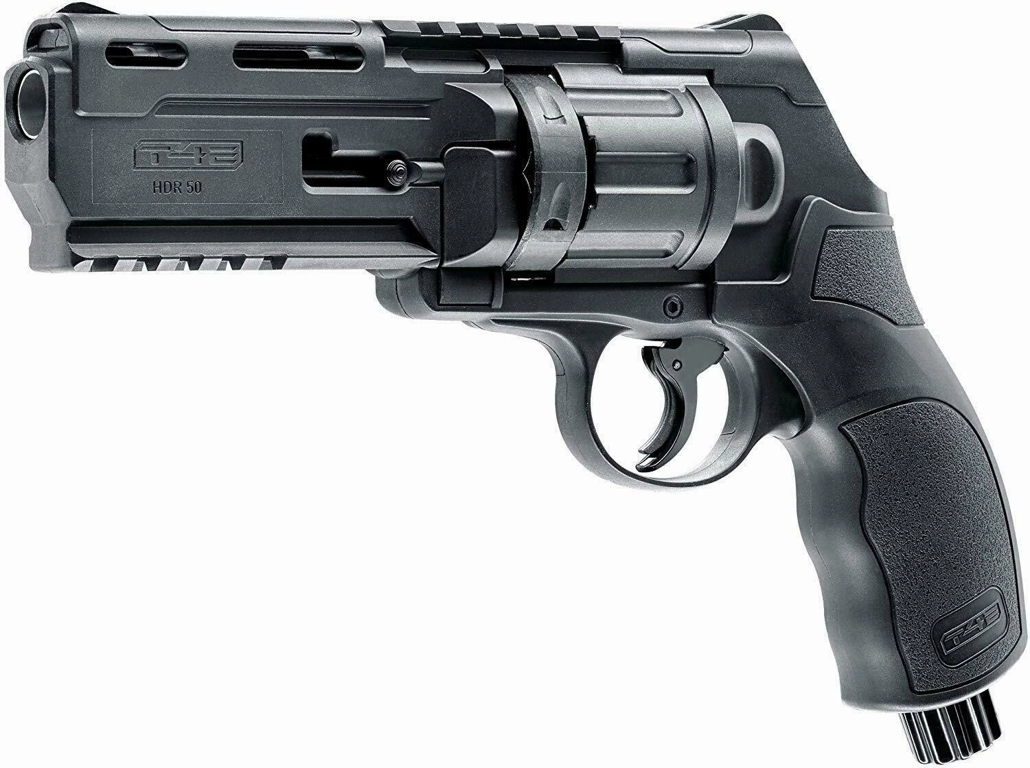 Umarex T4E TR50 .50 Caliber Black CO2 Training Paintball Pistol Revolver Marker