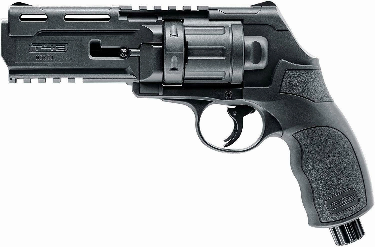 Umarex T4E TR50 .50 Caliber Black CO2 Training Paintball Pistol Revolver Marker