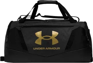UNDER ARMOUR Unisex Sports Bag Shoulder Bag Travel Bag Undeniable 5.0 Duffle, Colour: Black, Item:-002 Black Mel/Gold, black, Einheitsgröße
