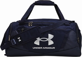 UNDER ARMOUR Unisex Sports Bag Shoulder Bag Travel Bag Undeniable 5.0 Duffle, -410 Navy