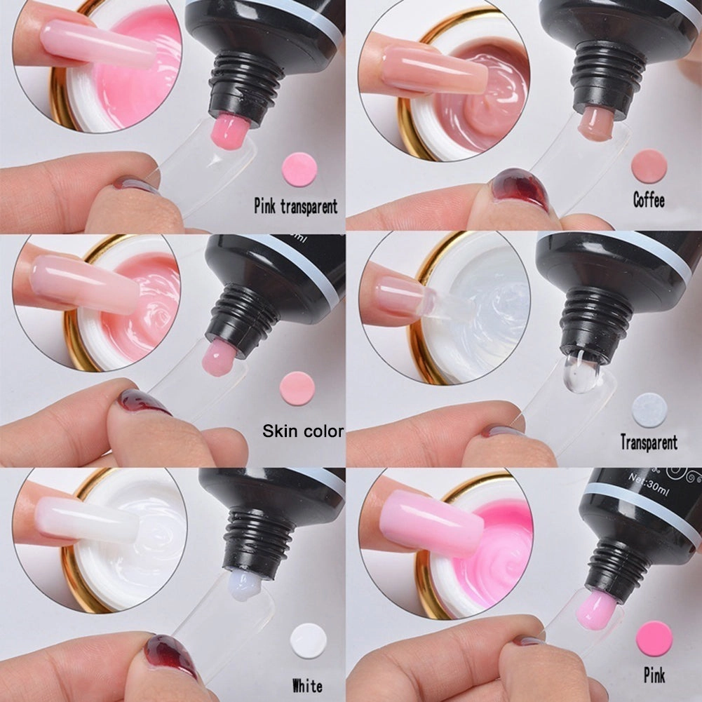 UV Nail Art Builder Glue Extension Gel Nail Tips Manicure Beauty Accessory Gift