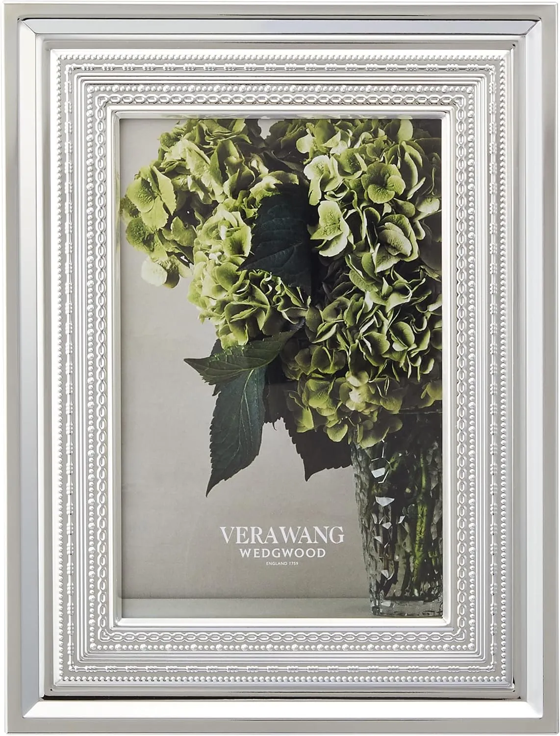 Vera Wang Silverplate With Love Photo Frame-Holds 4X6"