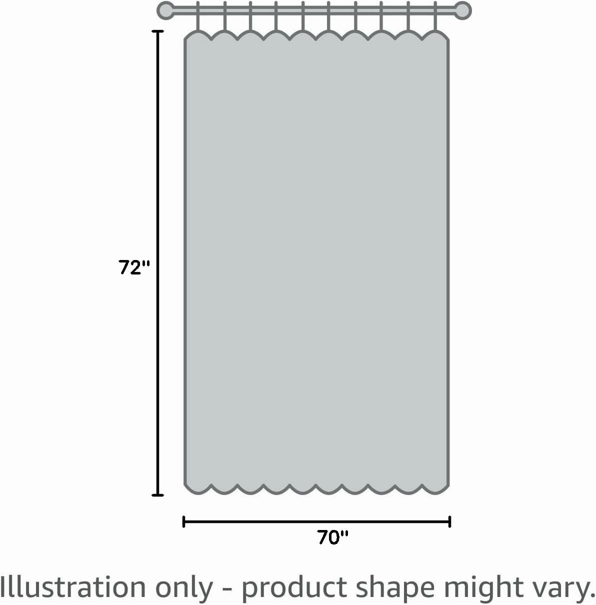 Victoria Park Toile Bathroom Shower Curtain, Red