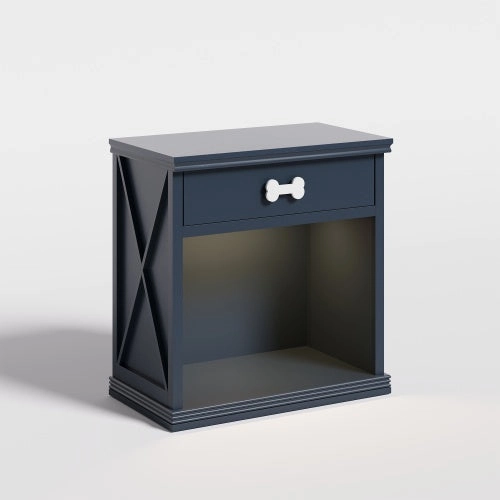 Vintage Small Locker with LED Lights and Pet Bed